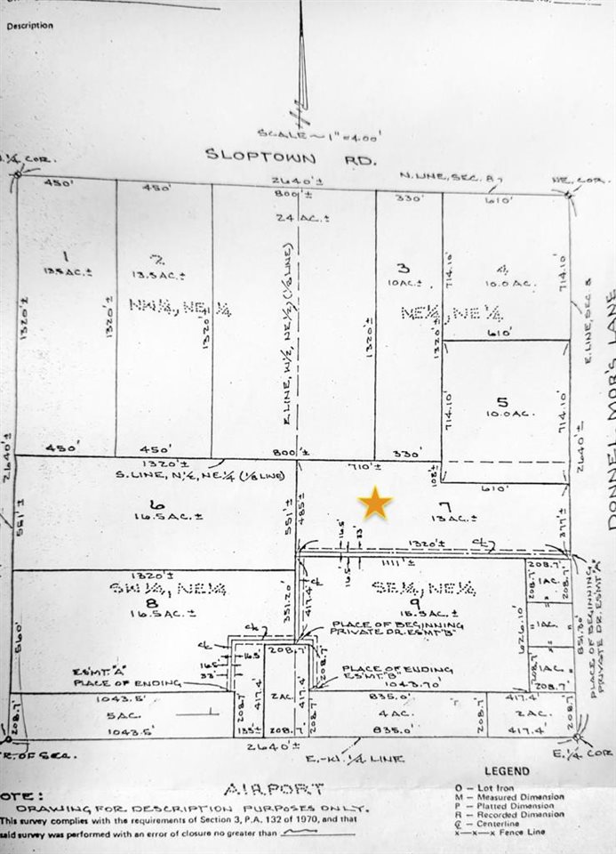 12+ acres Donnel Mors Lane