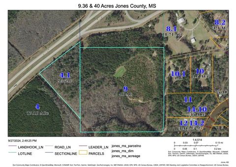 Photo of 00 Sanford Rd., Moselle, MS 39459 (MLS # 139732)