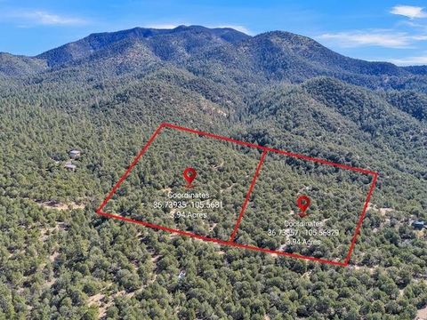 Vacant Land For Sale - LOT 83 AND 84 Upper Pinabete Road<br/> Questa, NM 87556