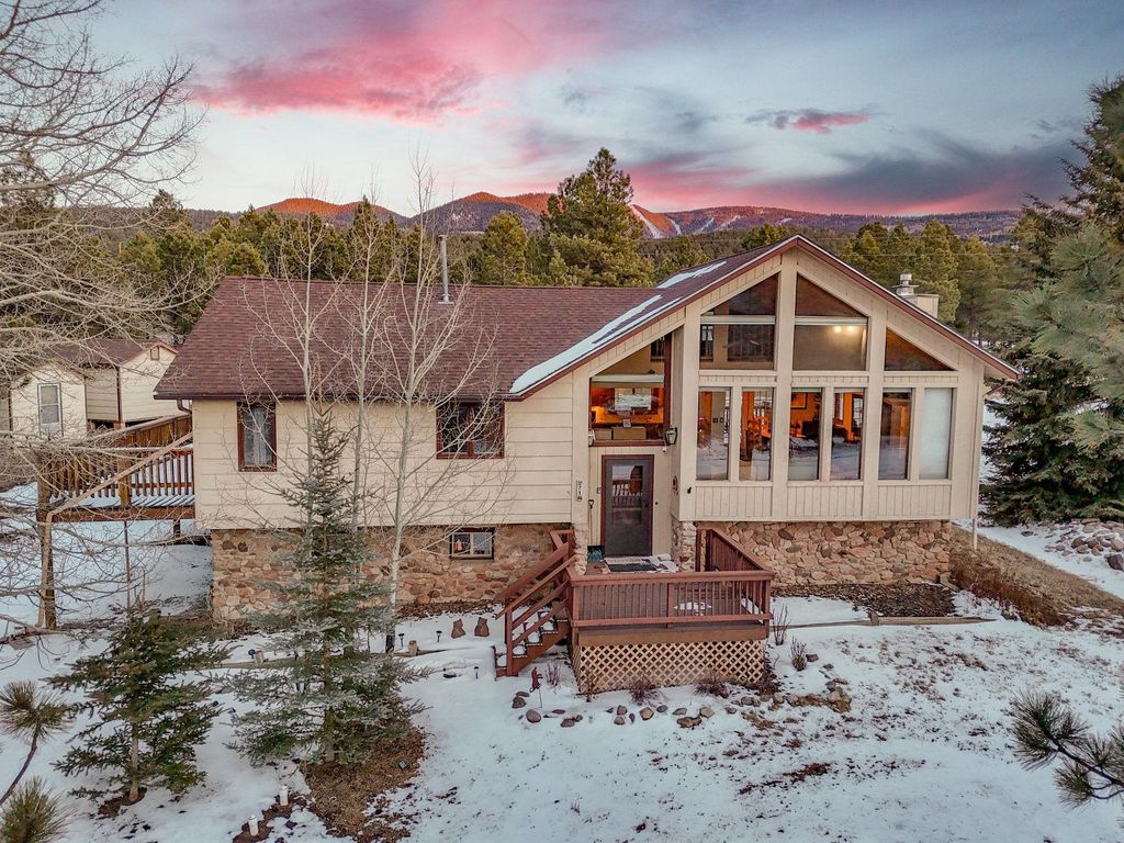 Photo of 71 Halo Pines Terrace, Angel Fire, NM 87710 (MLS # 114607)