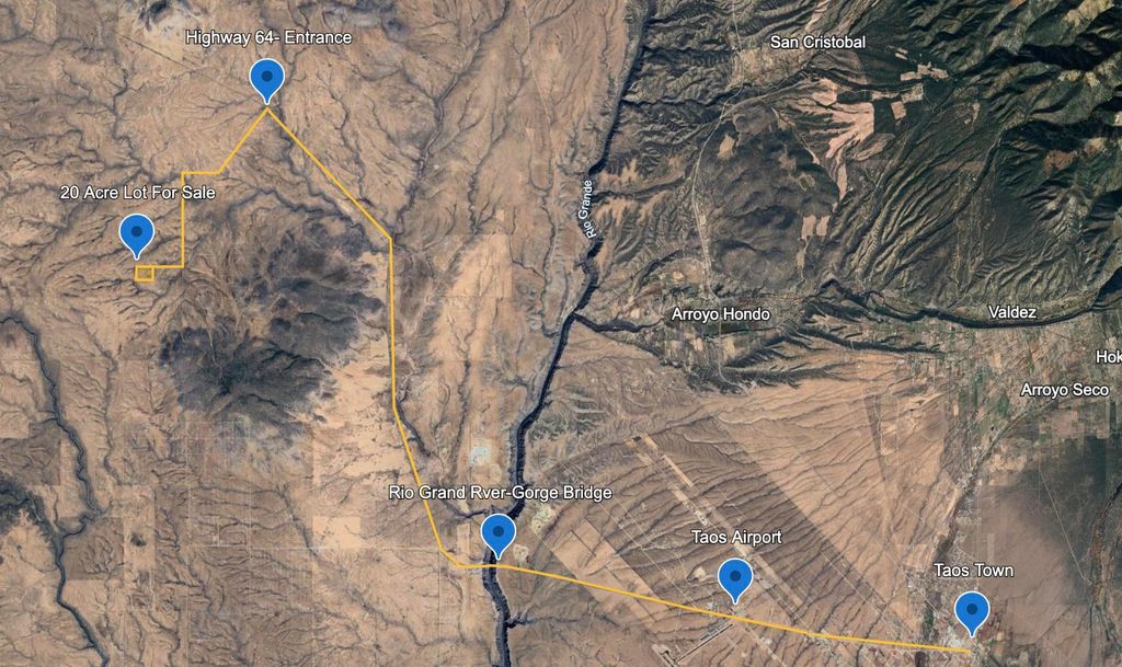 Photo of TBD Cielito Grande Rd, Taos, NM 87571 (MLS # 114258)