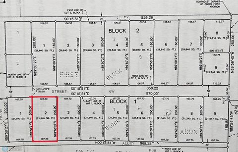 Vacant Land For Sale - 217 5th Street<br/> Ulen, MN 56585