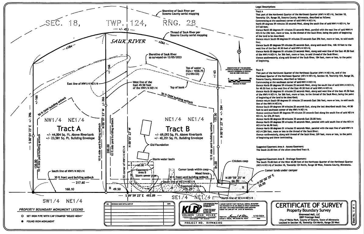 2007 Tbd 2 River Lots, Waite Park, Minnesota image 3