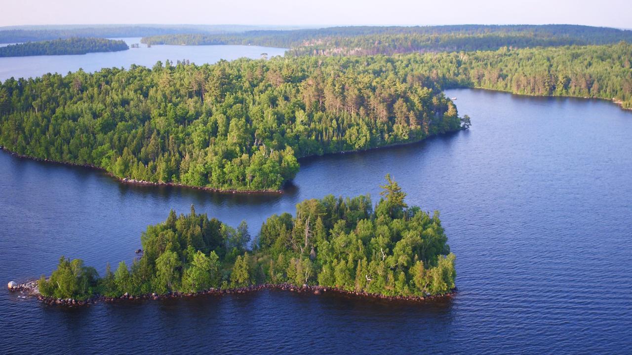 Lot 2 & Private Island Wakemup Narrows, Cook, Minnesota image 17