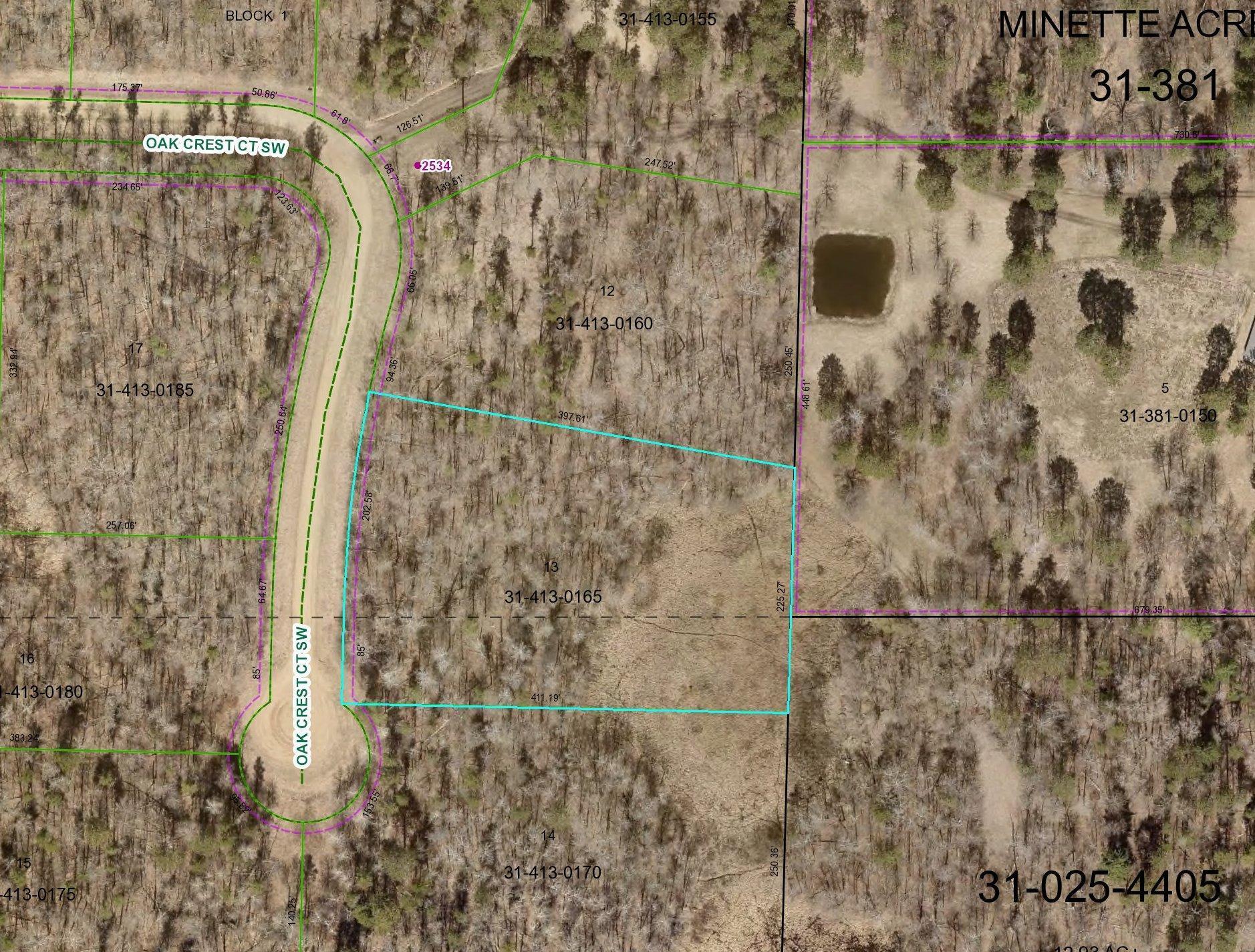 Lot 13 Oak Crest Court, Backus, Minnesota image 1