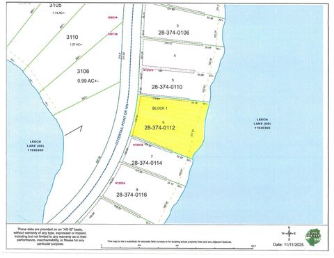 Vacant Land For Sale - TBD - LOT 6 Ottertail Point Drive<br/> Cass Lake, MN 56633