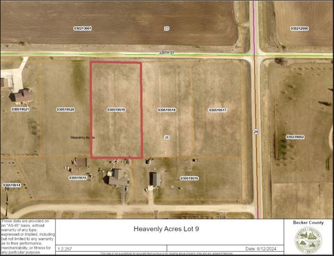 Vacant Land For Sale - 33223 120th Street<br/> Frazee, MN 56544