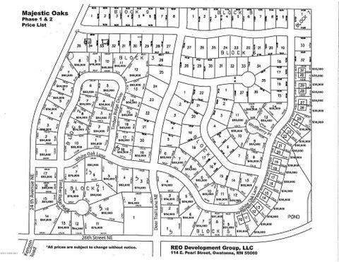 Vacant Land For Sale - 2866 Timber Ridge Place<br/> Steele County, Owatonna, MN 55060