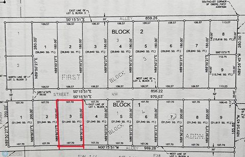 Vacant Land For Sale - 213 5th Street<br/> Ulen, MN 56585
