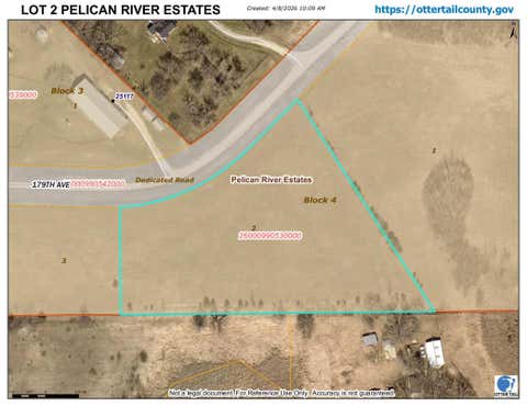 Vacant Land For Sale - LOT 2 BLK 3 179th Ave Ave<br/> Fergus Falls, MN 56537
