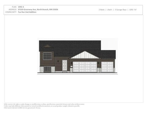 Homes For Sale - 37559 Greenway Avenue<br/> North Branch, MN 55056
