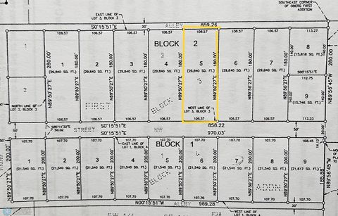 Vacant Land For Sale - 200 5th Street<br/> Ulen, MN 56585