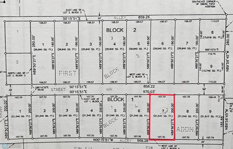 Vacant Land For Sale - 111 5th Street<br/> Ulen, MN 56585
