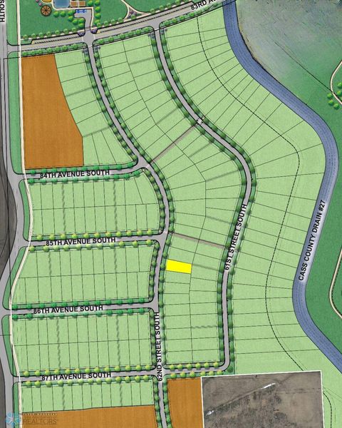 Vacant Land For Sale - 8520 62nd Street<br/> Cass County, Horace, ND 58047