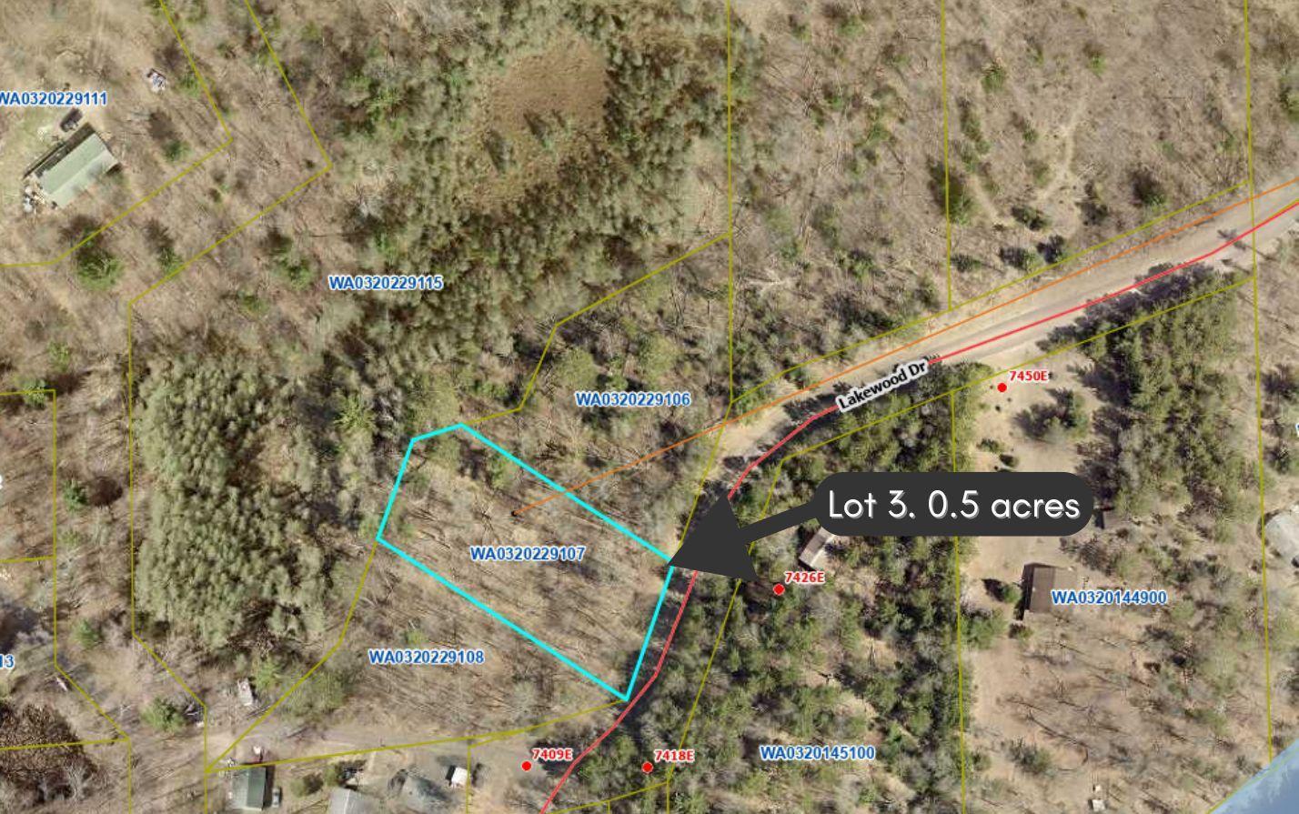 Lot 3 E Lakewood Drive, Wascott, Wisconsin image 1