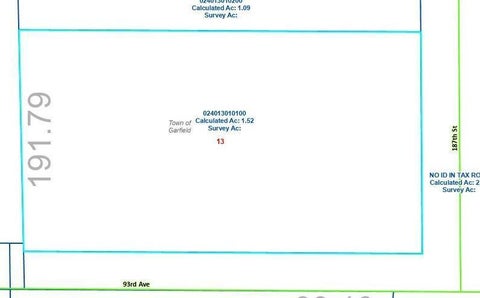 Vacant Land For Sale - LOT 1 187th Avenue<br/> Polk County, Dresser, WI 54009