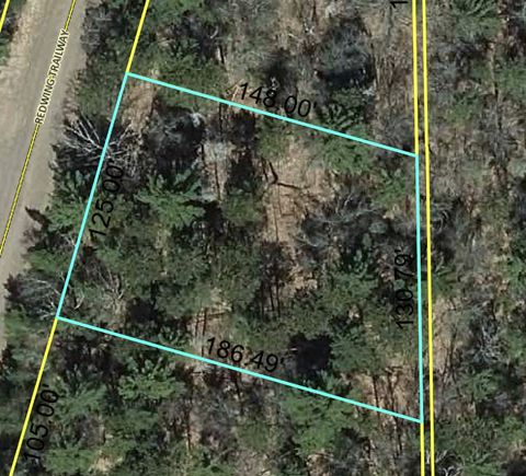 Vacant Land For Sale - LOT 89 Redwing Trail Way<br/> Burnett County, Danbury, WI 54830