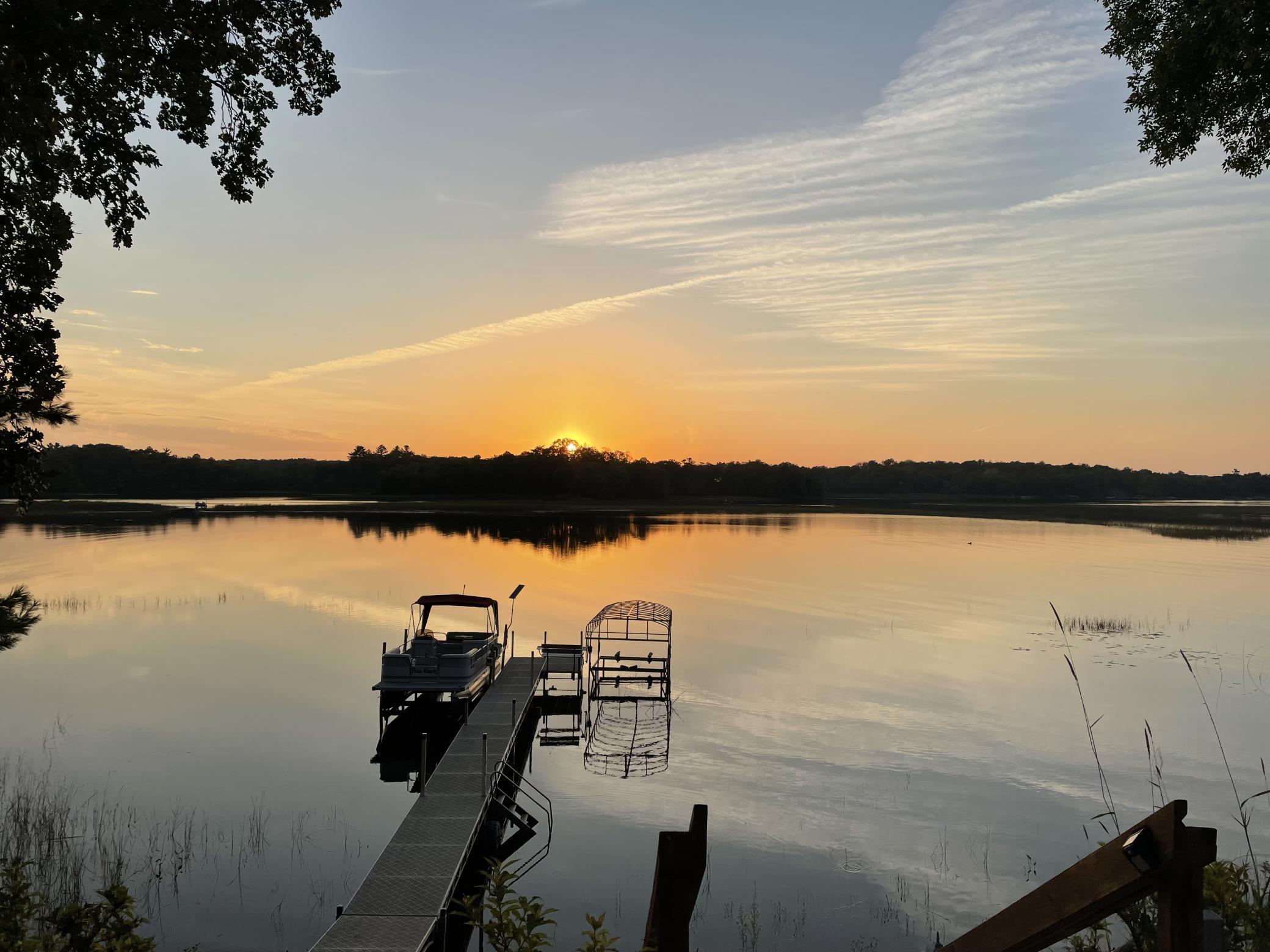 Panoramic, private sunsets!