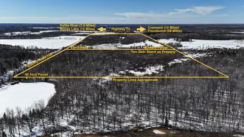 Vacant Land For Sale - 2865 Lund Road<br/> Carlton County, Kettle River, MN 55757