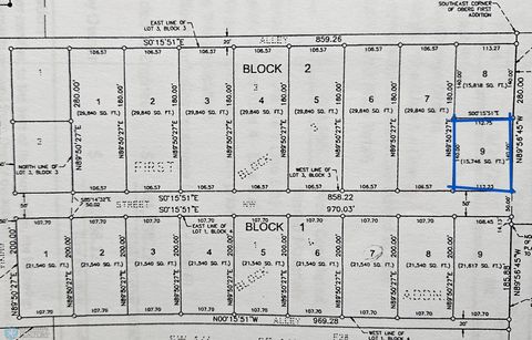 Vacant Land For Sale - 102 5th Street<br/> Ulen, MN 56585
