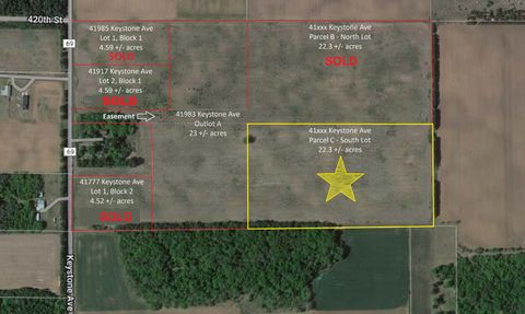 Vacant Land For Sale - PARCEL C Keystone Avenue<br/> Harris, MN 55032
