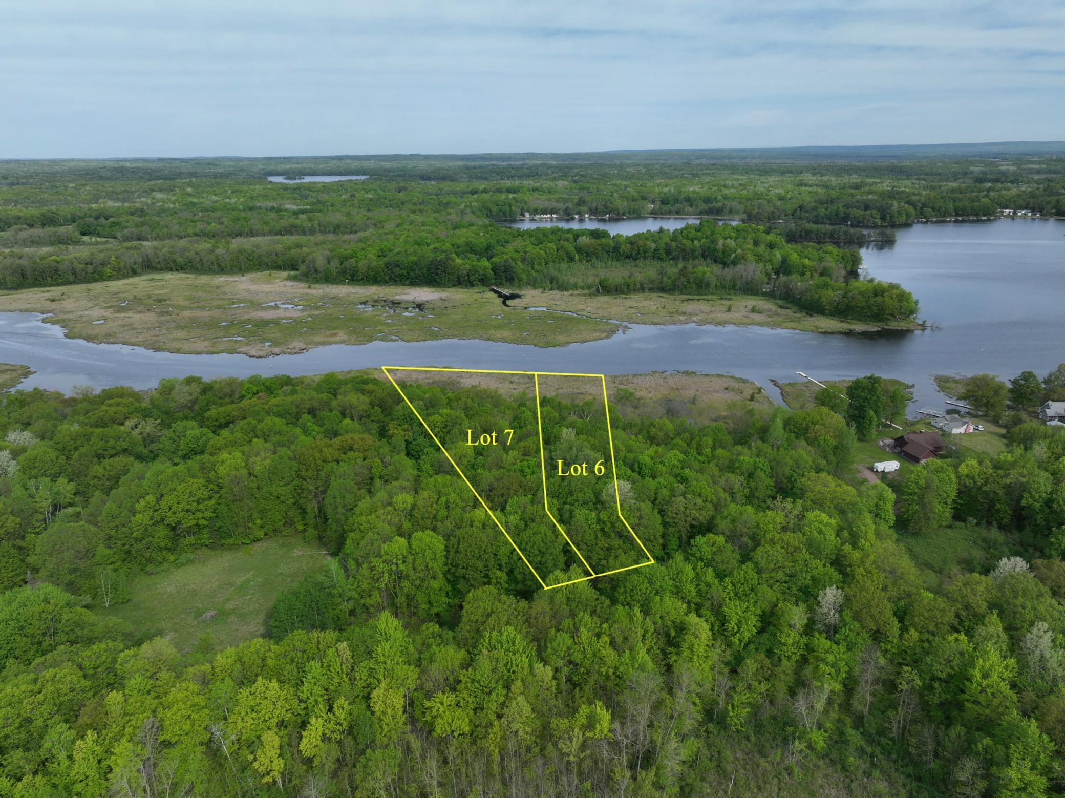 Lake Lots with Map overlay