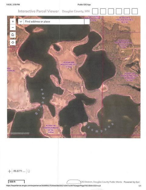 Vacant Land For Sale - 4931 Honeysuckle Lane<br/> Douglas County, Kensington, MN 56343