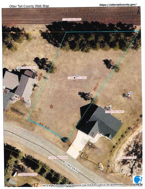 Vacant Land For Sale - 606 W Colfax Street<br/> Parkers Prairie, MN 56361