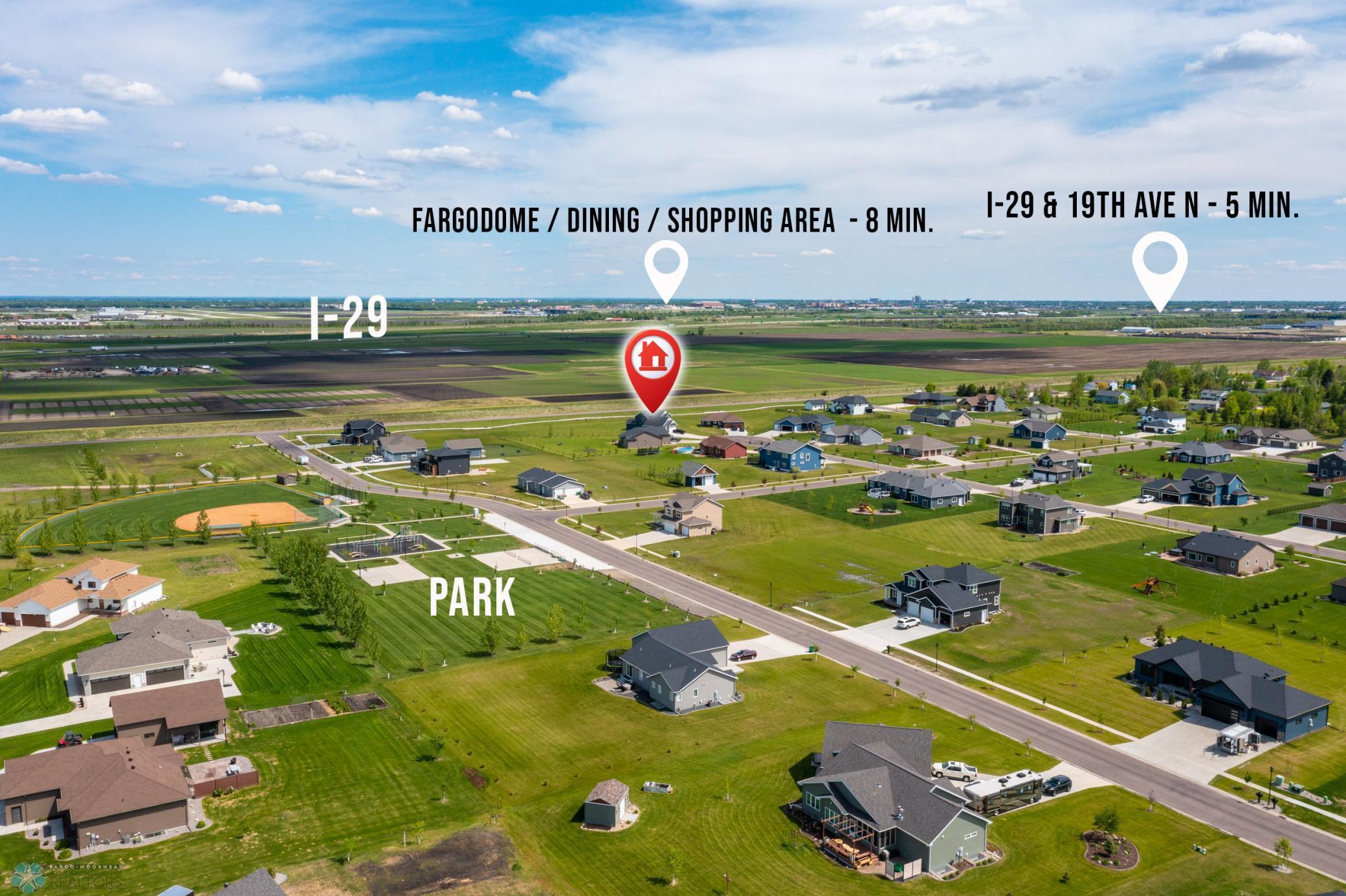 Reiles Acres, North Dakota 58102, United States, 5 Bedrooms Bedrooms, ,5 BathroomsBathrooms,Residential,Active,140233