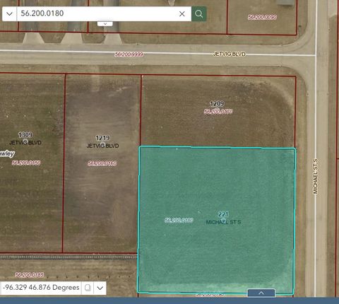 Vacant Land For Sale - 221 Michael Street<br/> Hawley, MN 56549