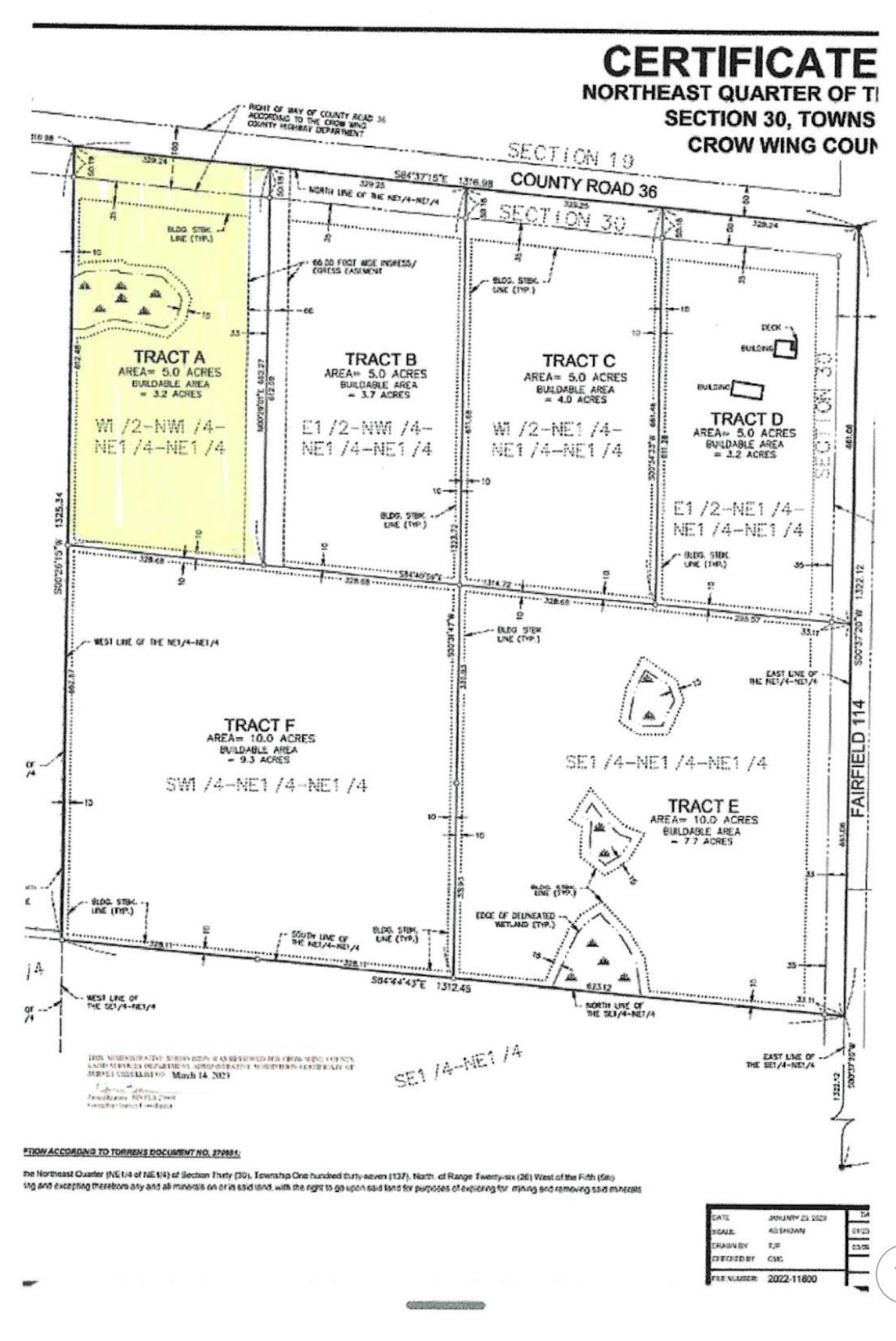 Tract A County Road 36, Crosby, Minnesota image 1