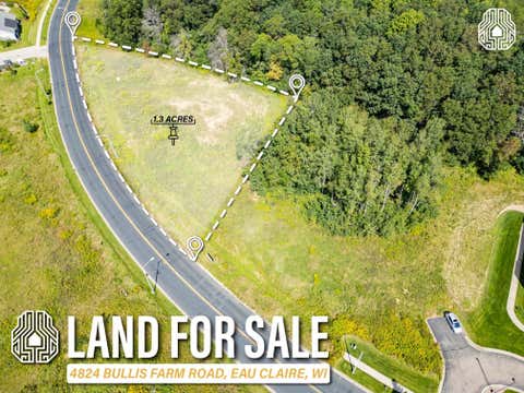 Vacant Land For Sale - 4824 Bullis Farm Road<br/> Eau Claire, WI 54701
