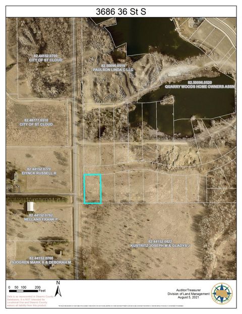 Vacant Land For Sale - 3686 36th St S<br/> Stearns County, Saint Cloud, MN 56301