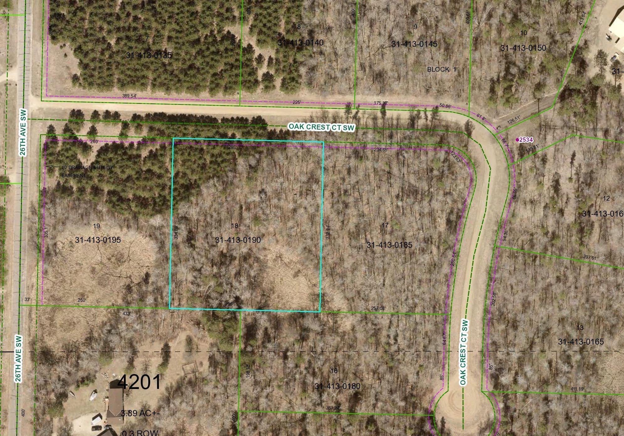 Lot 18 Oak Crest Court, Backus, Minnesota image 1