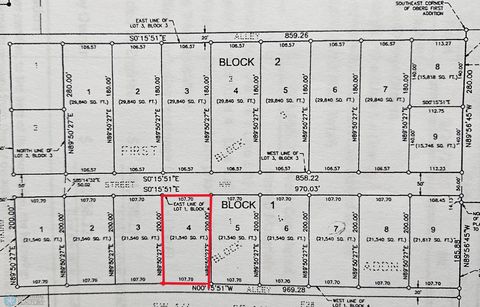 Vacant Land For Sale - 209 5th Street<br/> Ulen, MN 56585