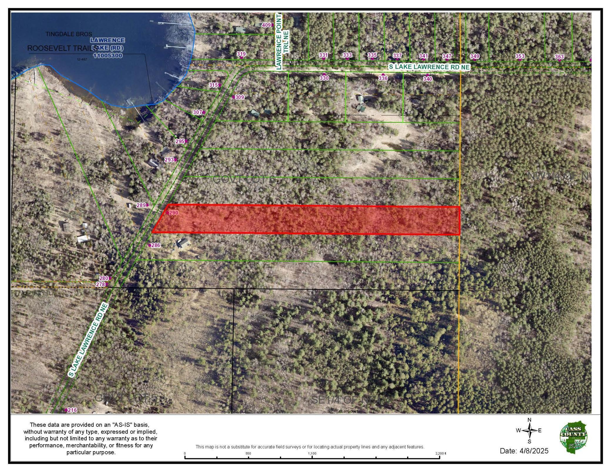 290 S Lake Lawrence Road, Outing, Minnesota image 14