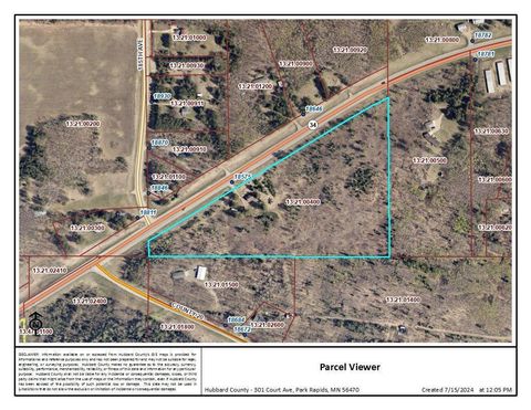 Vacant Land For Sale - 18575 State 34<br/> Park Rapids, MN 56470