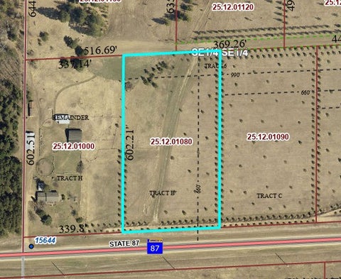 Vacant Land For Sale - TBD Crooked River Dr - Tract B<br/> Hubbard County, Park Rapids, MN 56470