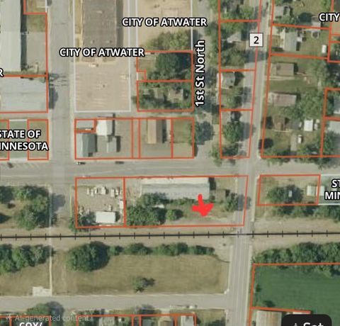 Vacant Land For Sale - 109 Atlantic Avenue<br/> Atwater, MN 56209