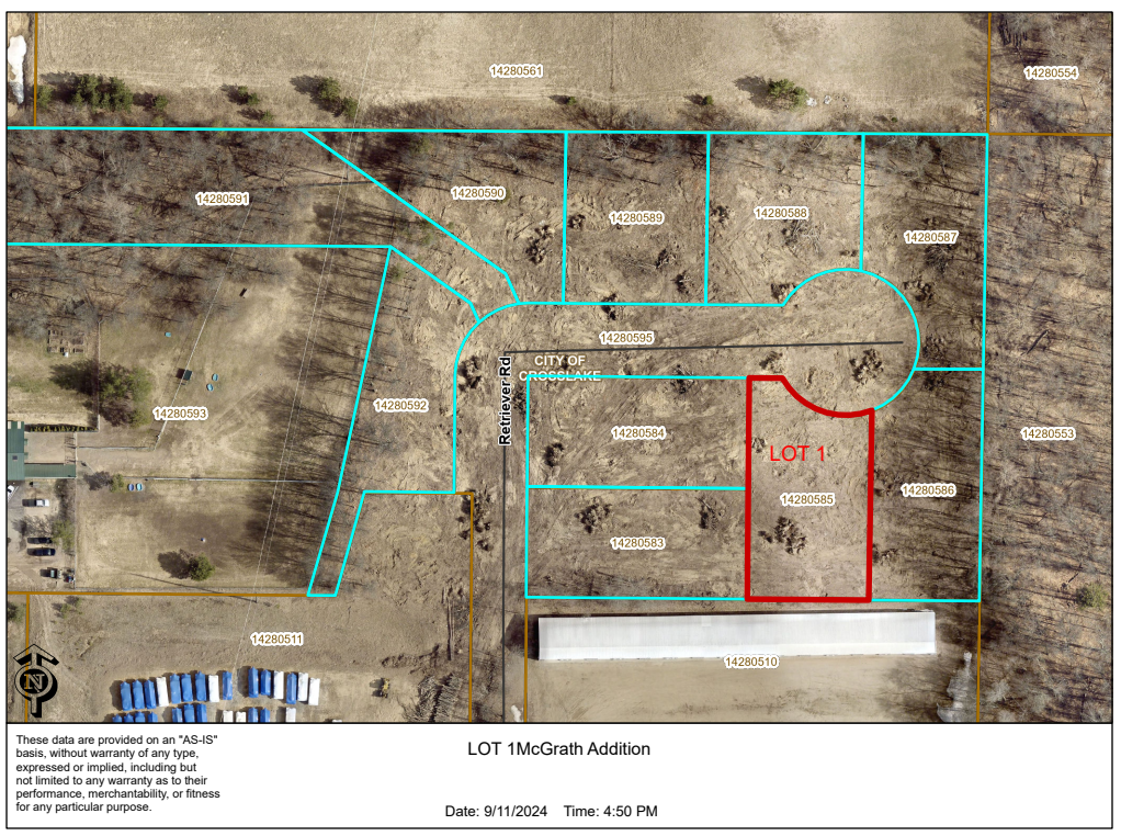 LOT 1 Retriever Road, Crosslake, Minnesota image 1