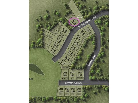 Vacant Land For Sale - 263 ( LOT 251) Eagle Ridge Drive<br/> Roberts, WI 54023