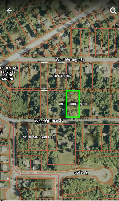 Vacant Land For Sale - XXX W Quince Street<br/> Duluth, MN 55811