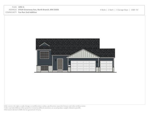 Homes For Sale - 37534 Greenway Avenue<br/> North Branch, MN 55056