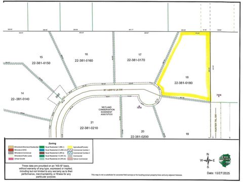 Vacant Land For Sale - TBD XX18 My Abbys Way Lane<br/> Pequot Lakes, MN 56472