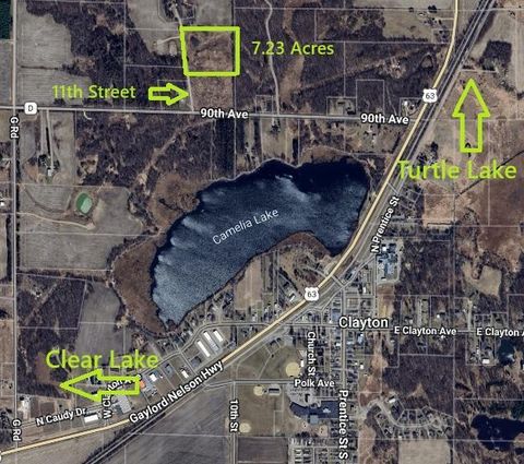 Vacant Land For Sale - LOT 1 11th Street<br/> Clayton, WI 54004
