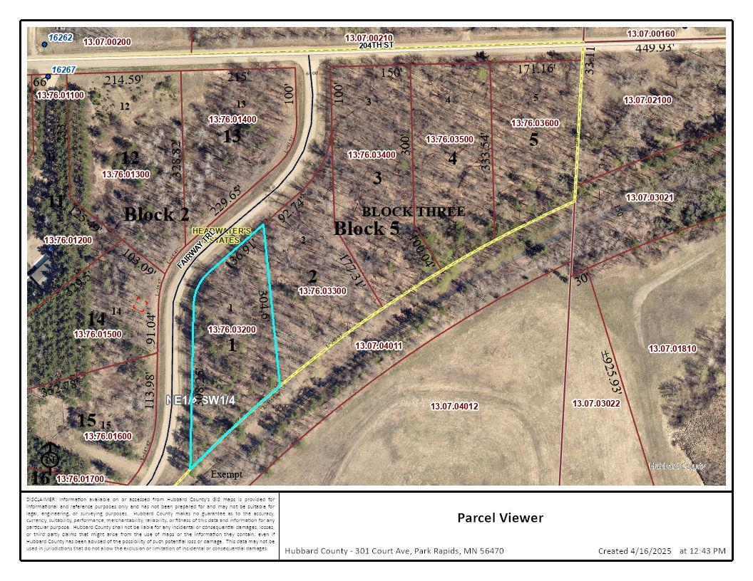 TBD Fairway Trail, Park Rapids, Minnesota image 1