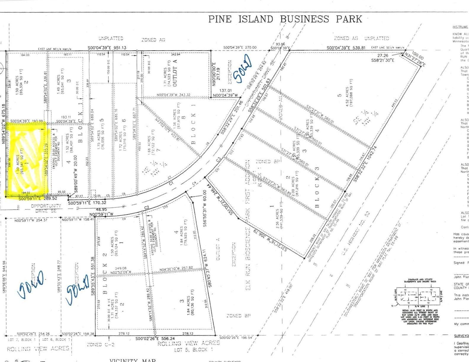 L1B1 Opportunity Drive, Pine Island, Minnesota image 1
