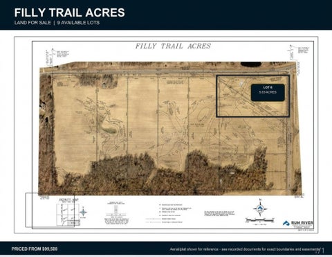 Vacant Land For Sale - LOT 6 Filly Trail<br/> Becker, MN 55308