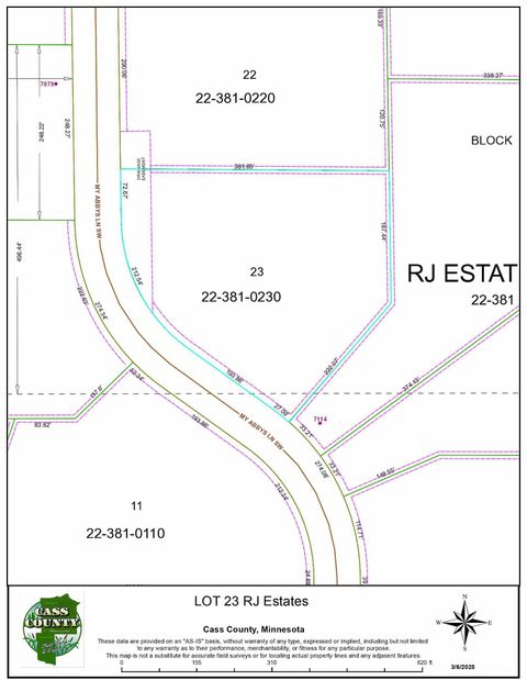 Vacant Land For Sale - TBD X23 My Abbeys Way Lane<br/> Pequot Lakes, MN 56472