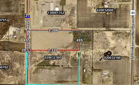 Vacant Land For Sale - XXX Hwy 25<br/> Benton County, Foley, MN 56329